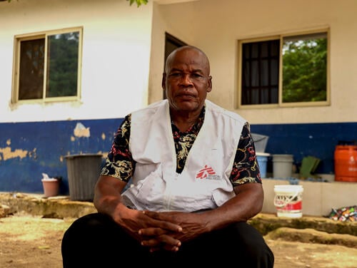 MSF driver Patrick A.Njok in Cross River