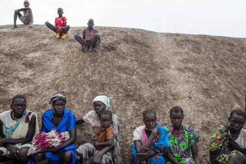 Malaria and malnutrition in South Sudan, Bentiu PoC, Sept 2015 Brendan Bannon.