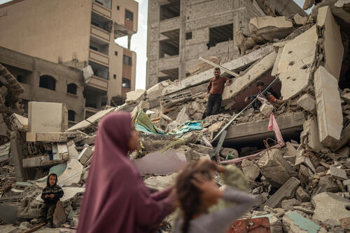 MSF Clinic in Gaza City (fleeing North Gaza package)