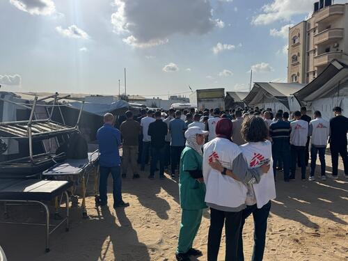 Funerals Abed Nasser hospital 02