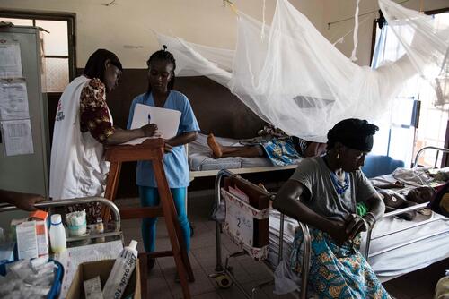 MSF Hospital in Kabala, Sierra Leone