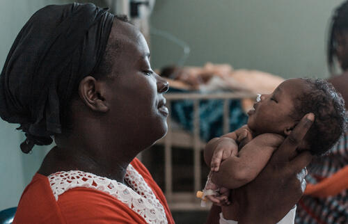 Guinea-Bissau. MSF emergency paediatric project in the national hospital in Bissau