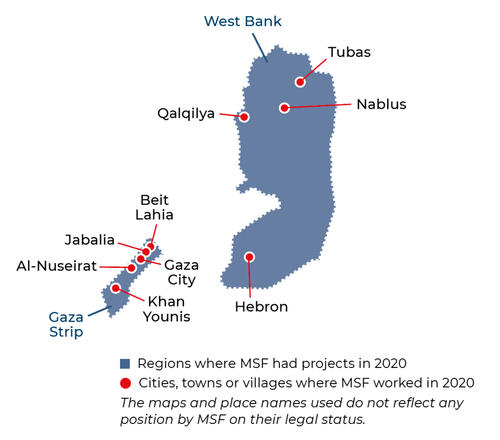 Palestine Msf Medical And Humanitarian Aid