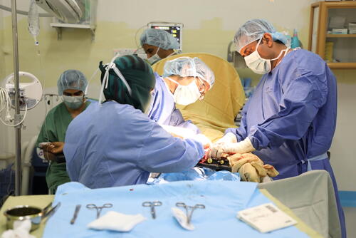 Operation theatre - Al Salakhana hospital