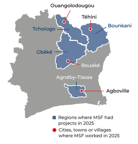 Country map for the IAR 2025.