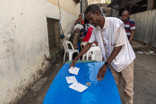 Emergency intervention against Cholera Comoros