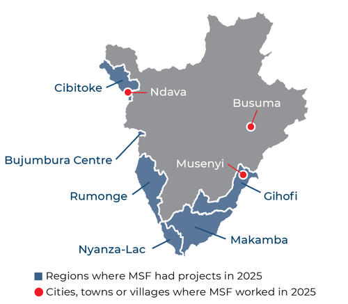 Country map for the IAR 2025.