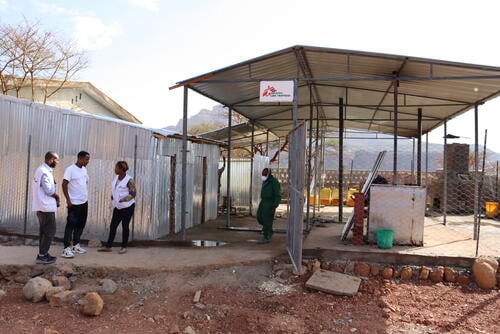 MSF - handed over activities as Abi-Adi hospital slowly recovers from impacts of war