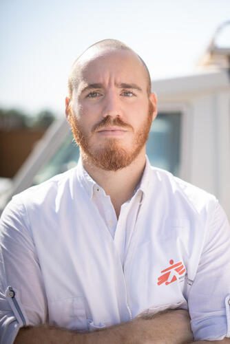 MSF Emergency Coordinator, Jean-Nicolas Dangelser
