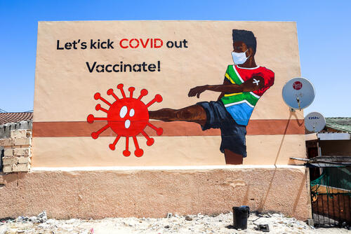 Let's kick COVID out. Vaccinate!