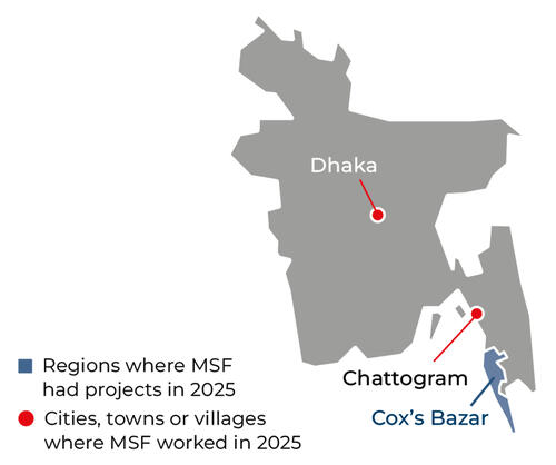 Country map for the IAR 2025.