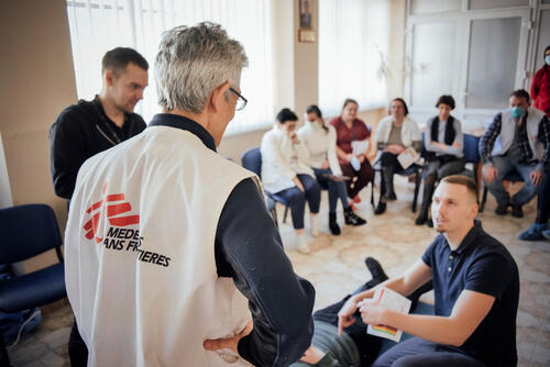 Lviv, Ukraine: Training to manage mass influx of wounded