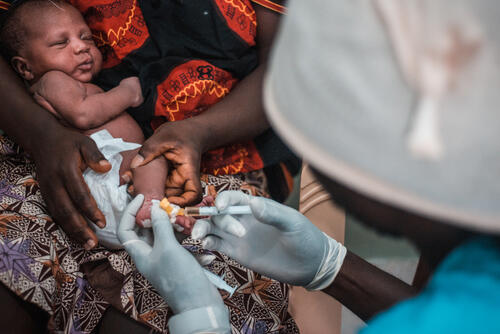 Guinea-Bissau. MSF emergency paediatric project in the national hospital in Bissau