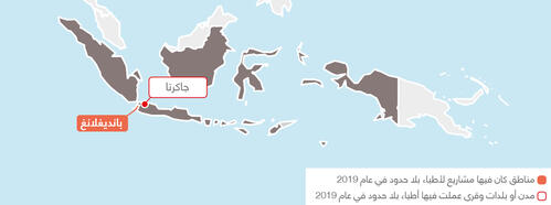 Indonesia MSF projects in 2019 - AR