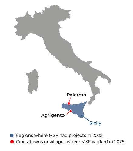 Country map for the IAR 2025.
