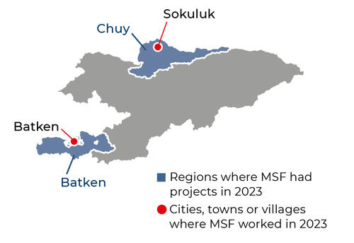 Kyrgyzstan IAR map 2023