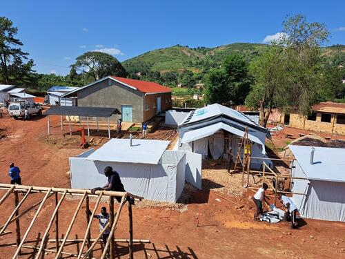 Construction of the 2nd ETC in Mubende