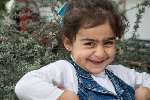 Isla, born at a MSF clinic in Iraq