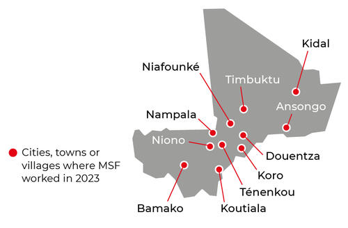 Mali IAR map 2023