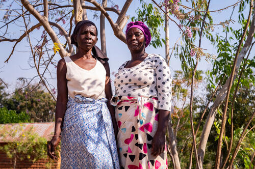Aida Mailosi and her daughter, Rose Naisoni, in Lirangwe, in Blantyre district, on July 21, 2026. Rose received no training to care for her.