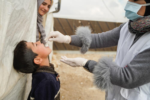 حملة التلقيح ضد الكوليرا في لبنان