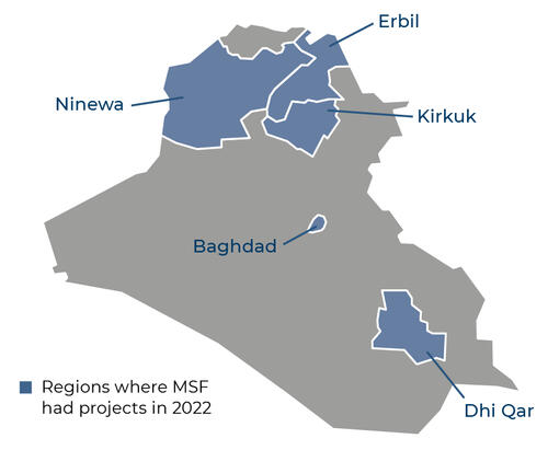 Iraq IAR map 2022