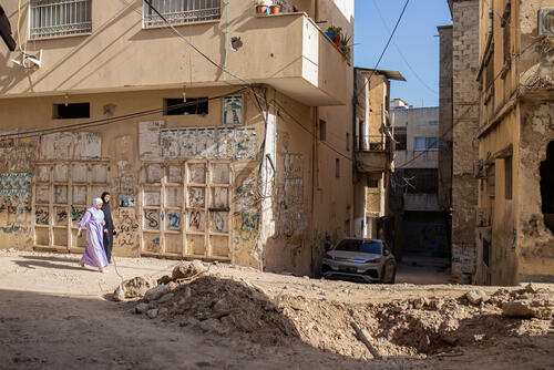 Destruction in Jenin