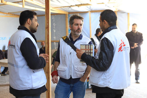 Christopher Lockyear visit to Rafah