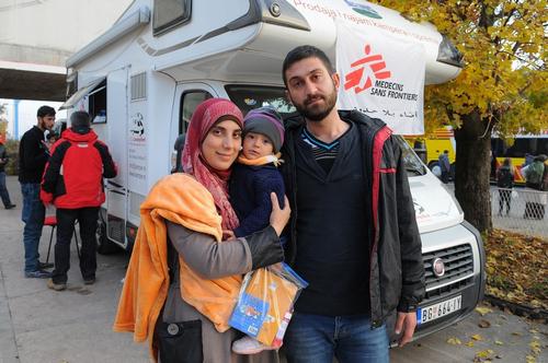 Syrian refugees in Serbia