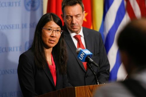 Dr Joanne Liu at UNSC meeting