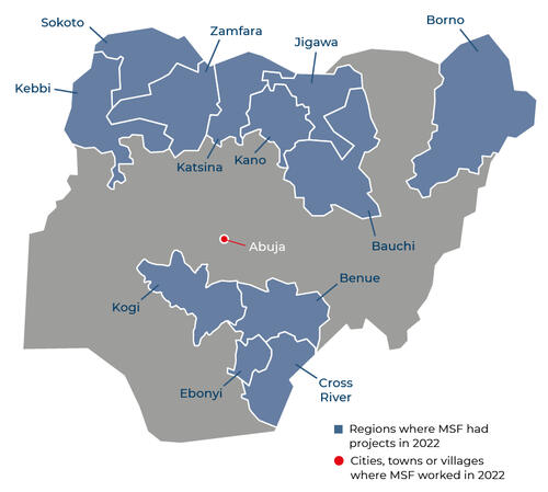 Nigeria IAR map 2022