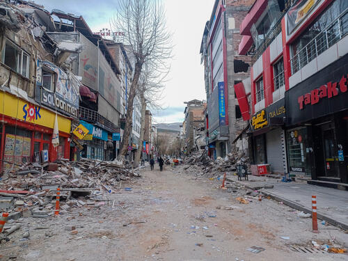 Malatya, Türkiye, after earthquakes