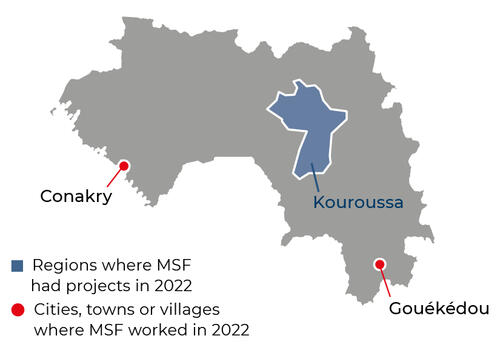 Guinea IAR map 2022