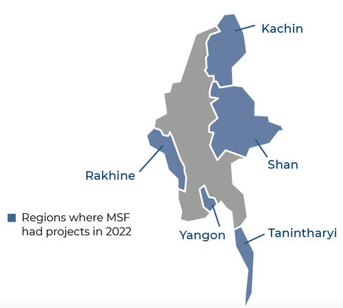 Myanmar IAR map 2022