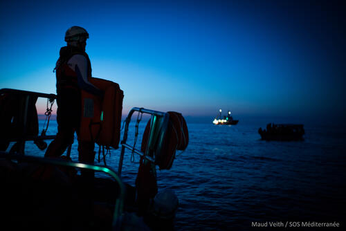 عمليات البحث والإنقاذ في البحر الأبيض المتوسط