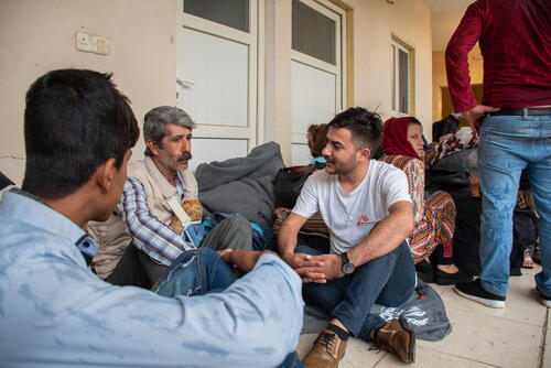 Iraq - Newly arrived refugees from NE Syria