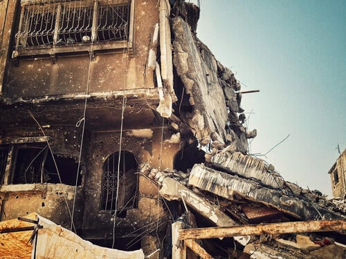 Destruction in Khan Younis