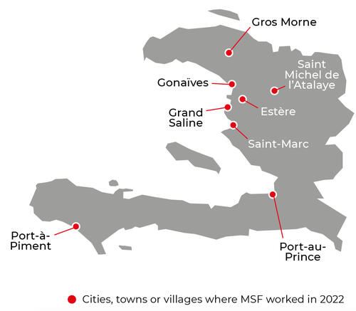 Haiti IAR map 2022