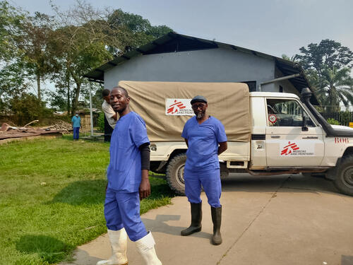 MSF Supports Ebola Outbreak Response in Kasaï