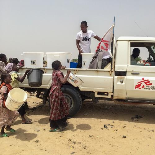 Niger. Thousands of newly displaced people in Diffa Region