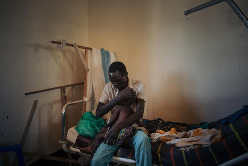 Measles Unit in Biringi Hospital, Ituri Province
