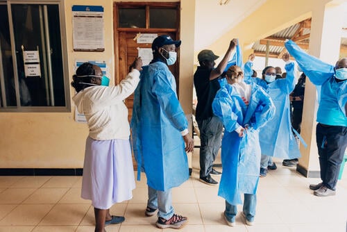 MSF  SUPPORT TO THE MINISTRY OF HEALTH TOWARDS THE MARBURG HAEMORRHAGIC FEVER OUTBREAK - TANZANIA