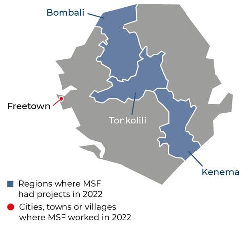 Sierra Leone IAR map 2022