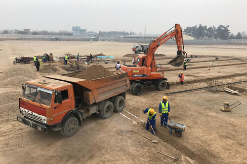 New Kunduz Hospital construction
