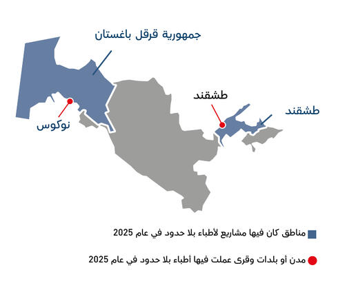 AR Version of Country map of IAR 2025