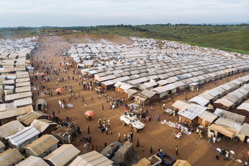 Rhoe Internally Displaced People camp, DR Congo