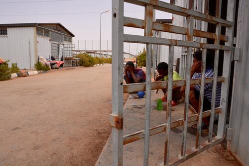 Out of Libya: Gharyan al-Hamra detention centre (related to John's testimony)