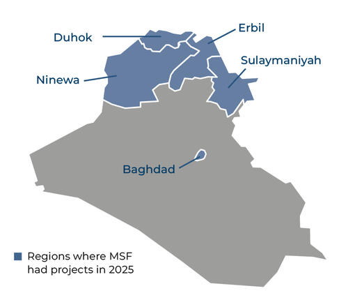 Country map for the IAR 2025.
