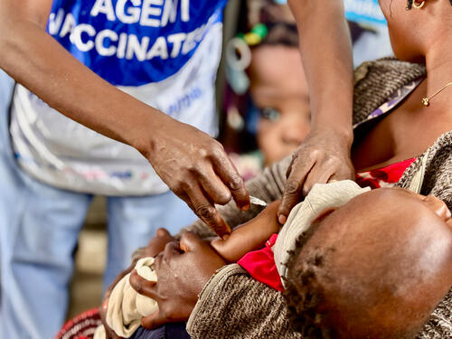 Vaccination à Goma