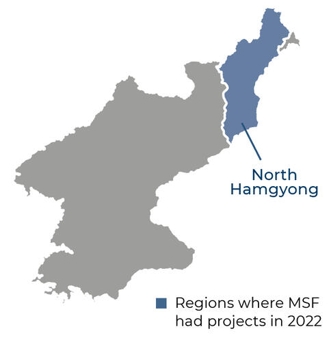 DPR Korea IAR map 2022